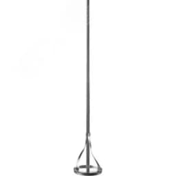 Миксер "Профессионал" для красок, шестигранный хвостовик, оцинкованный, 100х600мм