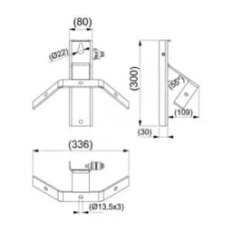 Кронштейн для ОПН