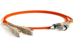 Патч-корд волоконно-оптический (шнур) Hyperline FC-D2-50-SC/PR-ST/PR-H-10M-LSZH-OR