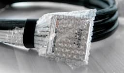 Претерминированная медная кабельная сборка с кассетами на обоих концах PPTR-CT-CSS/C6AS-D-CSS/C6AS-LSZH-3M-GY Hyperline