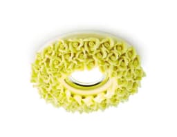 Встраиваемый точечный светильник MR16 из керамики Ambrella Light D5505 YL