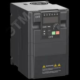 Преобразователь частоты A150 380В 3Ф 3,7кВт 10А совстроенным тормозным модулем