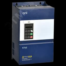 Преобразователь частоты K740 380В 3Ф 15-18,5кВт 32-37А встроенный тормоз Дроссель Энкодер