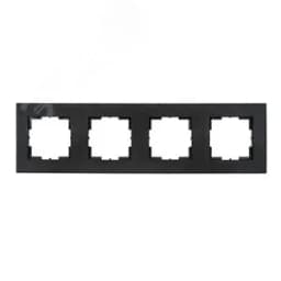 Аксиома Рамка четырехместная МРФИ11.17.00.00 Антрацит 121043 Кунцево