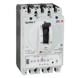 Выключатель автоматический для защиты двигателя OptiMat T125L ETA-M 125A 3P