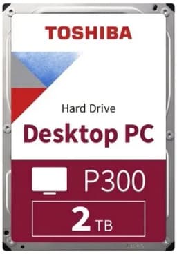 Жесткий диск объемом HDD 2 Тб с буферной памятью 256 Мб P300 2Tb HDWD320UZSVA Toshiba