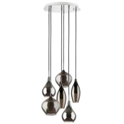 Cветильник Lightstar PENTOLA 6х25W G9 Дымчатый 803067