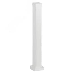 Колонна односекционная мини 0.68м белая