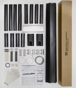 Муфта кабельная соединительная 1кВ СТп(тк) 4х(70-120мм) с болтовыми соединителями Нева-Транс Комплект 22010011