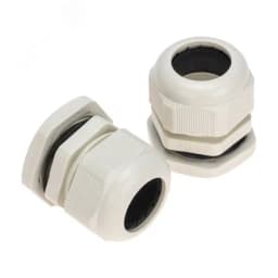 Ввод кабельный PG-29 (18-25 мм) серый, комплект (2 шт/уп)