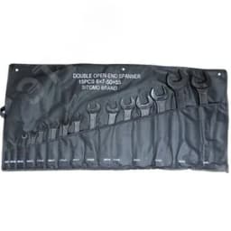 Набор ключей гаечных (рожковых) двусторонних 15 шт. (6-55) Hortz