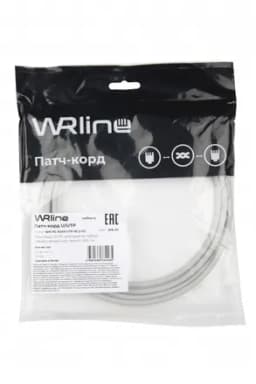 Патч-корд U/UTP WRline WR-PC-RJ45-UTP-5E-2-GY