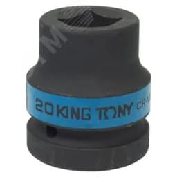 Головка торцевая ударная четырехгранная 1", 20 мм, футорочная King Tony