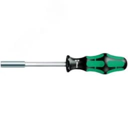 Рукоятка-битодержатель 812/1 с сильным постоянным магнитом 1/4X120 мм для бит 1/4 С 6.3 WERA