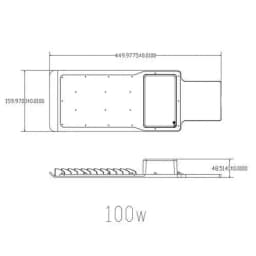 Светильник светодиодный SPP-503-0-50K-100 100Вт 5000К IP65 10000лм консольный (аналог ДКУ) Эра Б0043669