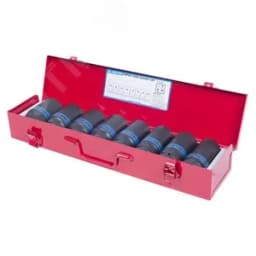 Набор ударных глубоких торцевых головок 3/4", шестигранные, 24-38 мм 8 предметов