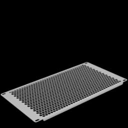 Фальш-панель 6U, перф., серый RAL 7035 SYSMATRIX BP 0068.700