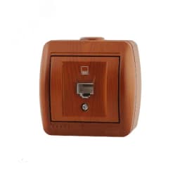 Ната Розетка компьютерная сосна Lezard