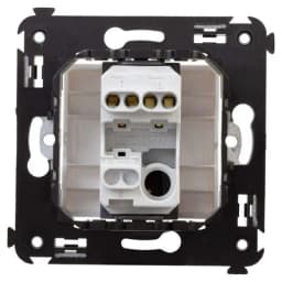 Выключатель 1-кл. 2мод. СП Avanti «Белое облако» 16А IP20 бел. DKC 4400103