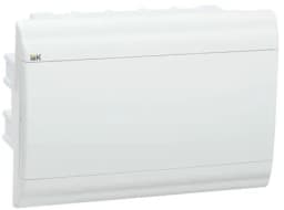 PRIME Корпус пластиковый ЩРВ-П-12 белый/белая дверь IP41 IEK (10 шт/уп) (MKP82-V-12-WD-41-10)