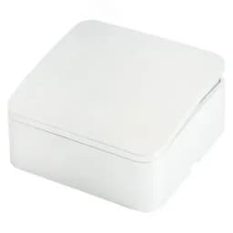 Выключатель 1-клавишный 250В 10А серия София белый STEKKER