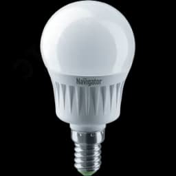 Лампа светодиодная LED 7вт E14 теплый шар