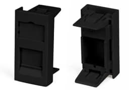 Вставка 45x22 Hyperline SIP2-1K-M45-22.5-BK