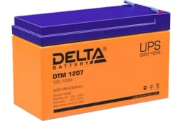 Аккумуляторная батарея 12-7 (12В, 7Ач) Delta DTM 1207