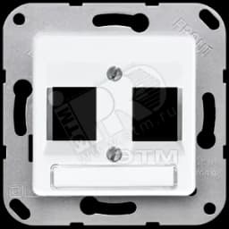 Крышка для модульных гнезд  белая JUNG