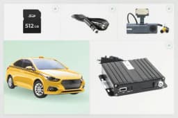 CARVIS Комплект видеонаблюдения для такси и каршеринга