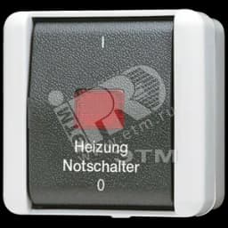 Аварийный выключатель для систем отопления  для накладного монтажа