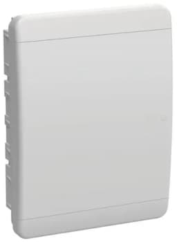 Корпус ЩРВ-П-24 TEKFOR IP41 бел. дверь пластик. IEK TF5-KP13-V-24-41-K01-K01