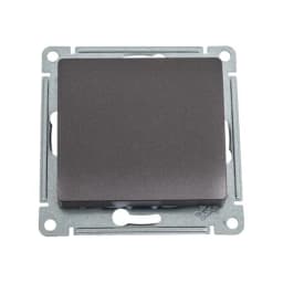 Переключатель проходной 1-кл. СП Glossa 10А IP20 (сх. 6) 10AX механизм графит SE GSL001361