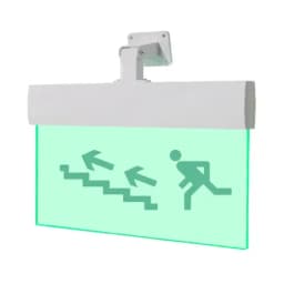 Табло Элтех-сервис М-12-УЛЬТРА Человек по лестнице вверх влево (универс. крепл.)