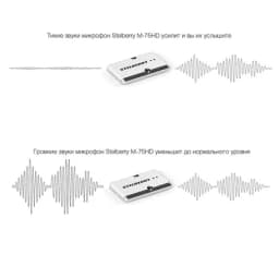 Металлический микрофон Stelberry M-75HD (с АРУ)