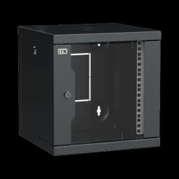 ITK LINEA WS Шкаф 10" 6U 320х310мм дверь стекл. черн. (LWS5-06U33-GF)