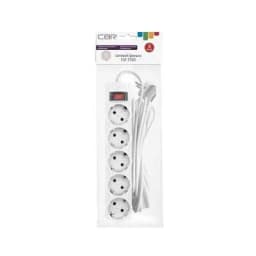 Сетевой фильтр CSF 2505-3.0 White PC CBR