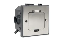 Лючок напольный C-Line 2 (с напольной коробкой) EKF cl-ln-knl-2