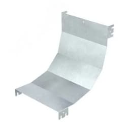 Крышка на угол вертикальный внутренний 90 градусов, 100х600 R900 в комплекте с крепежными элементами и соединительными пластинами,необходимыми для монтажа