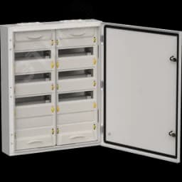 TITAN 5 Корпус металлический ЩРн-96 (2х48) 710х570х140 IP54 сер