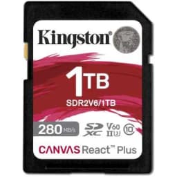 Карта памяти Kingston Canvas React Plus 1TB SDR2V6/1TB
