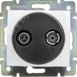 VALENA Розетка телевизионная TV-FM звезда в рамку белая 774432 LEGRAND