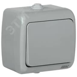 AQUATIC Выключатель 1 клавишный открытой установкиIP54 ВС-20-1-0-A IEK