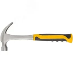 Молоток-гвоздодер, цельнометаллический Профи 27 мм, 450 гр FIT