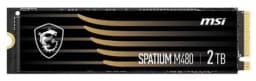 SSD диск объемом HDD 2 Тб с буферной памятью 2048 Мб SPATIUM M480 Pro 2Tb S78-440Q600-P83 MSI