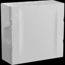 Корпус пластиковый навесной на 12 модулей ЩРН-П-12 белая дверь IP40 KREPTA 5 IEK