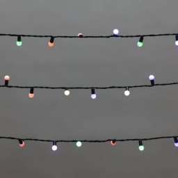 Гирлянда Мультишарики 20м 200LED IP44 свечение мульти RGRB мигание 230В NEONNIGHT 303609