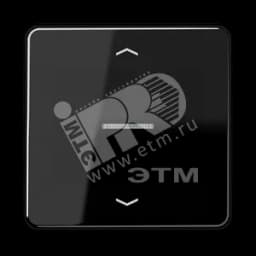 Клавиша для одинарной кнопки BCU  черная JUNG