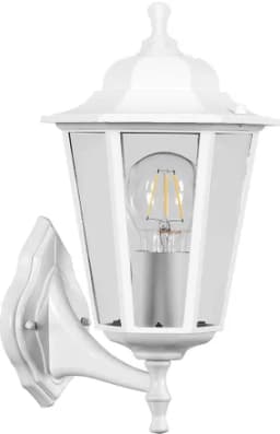 Светильник садовопарковый Feron НБУ 0660001 вверхвниз 6ти гранник 60W E27 230V белый 32268