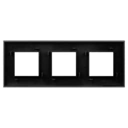 Рамка 3-м 6мод. Avanti «Черный матовый» DKC 4412906